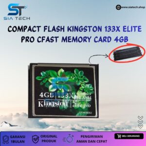 SIATECH-COMPACT FLASH KINGSTON 133X ELITE PRO CFAST MEMORY CARD 4GB