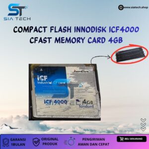 SIATECH-COMPACT FLASH INNODISK ICF4000 CFAST MEMORY CARD 4GB