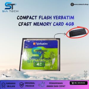 SIATECH-COMPACT FLASH VERBATIM  CFAST MEMORY CARD 4GB