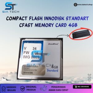 SIATECH-COMPACT FLASH INNODISK STANDART  CFAST MEMORY CARD 4GB