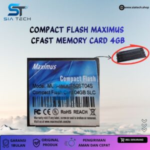 SIATECH-COMPACT FLASH MAXIMUS  CFAST MEMORY CARD 4GB