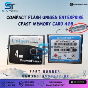 SIATECH-COMPACT FLASH UNIGEN ENTERPRISE CFAST MEMORY CARD 4GB UGB30SFA4000T2-KC