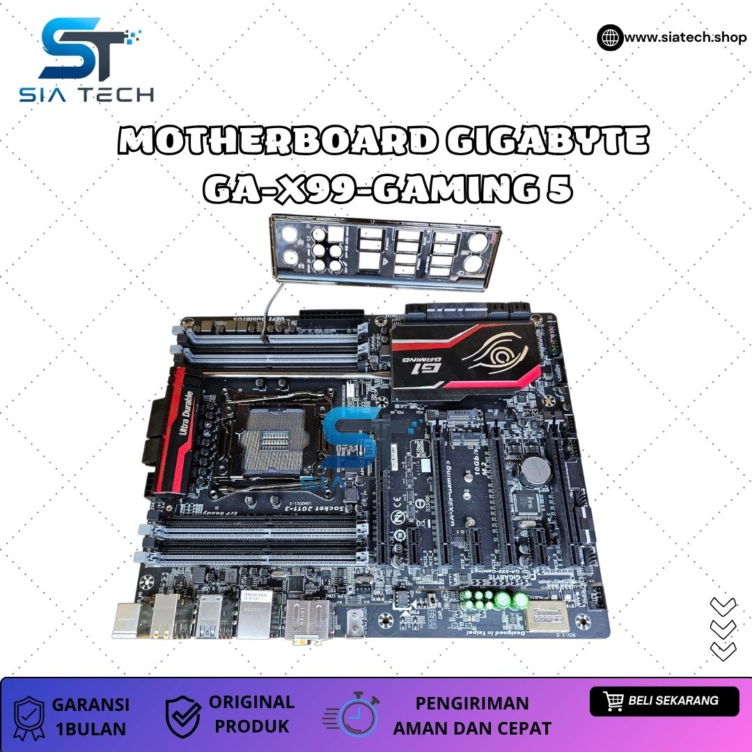 SIATECH-MOTHERBOARD GIGABYTE GA-X99-GAMING5
