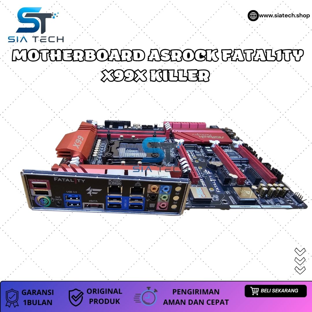 SIATECH-MOTHERBOARD ASROCK FATAL1TY X99X KILLER - Gambar 2