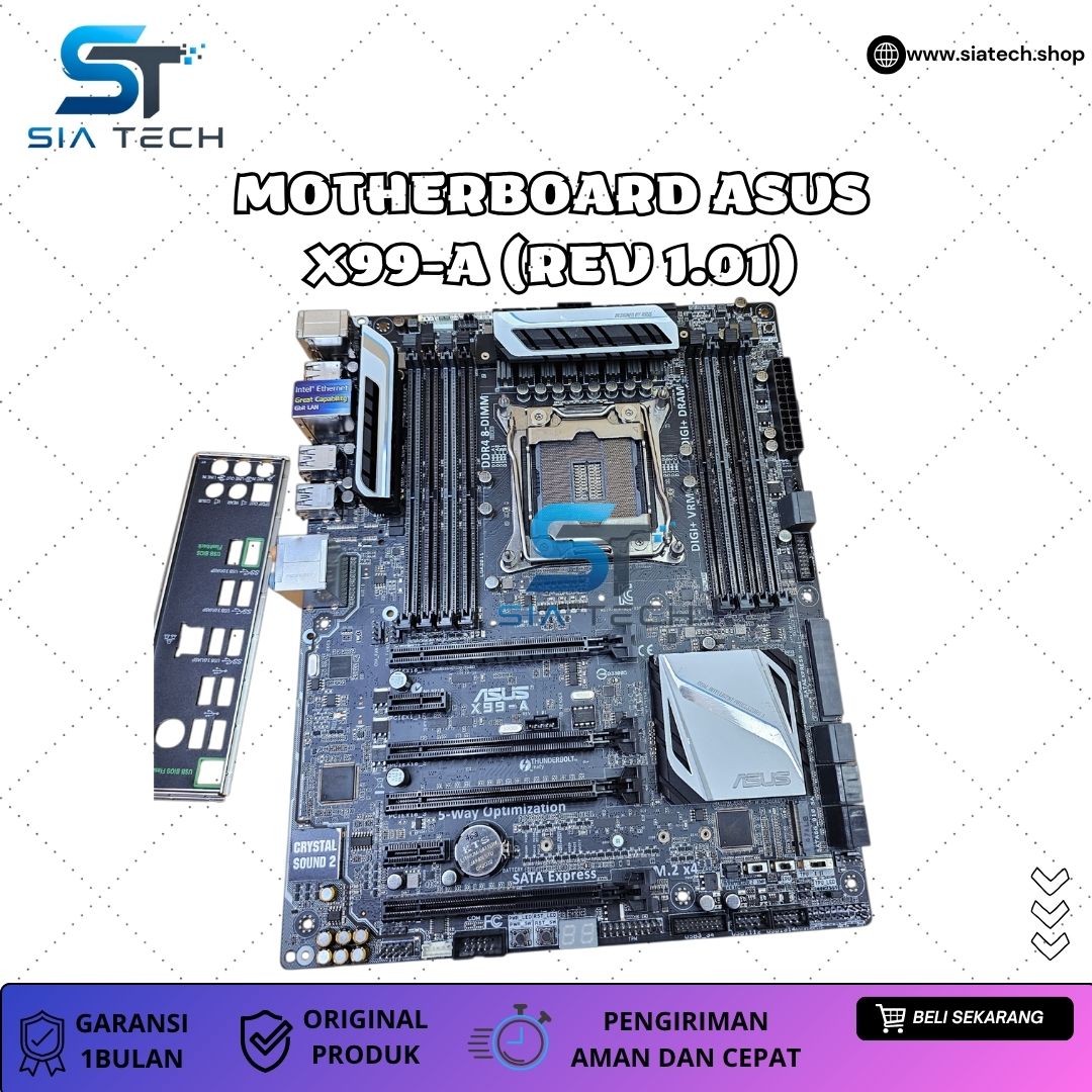 SIATECH-MOTHERBOARD ASUS X99-A (REV 1.01)
