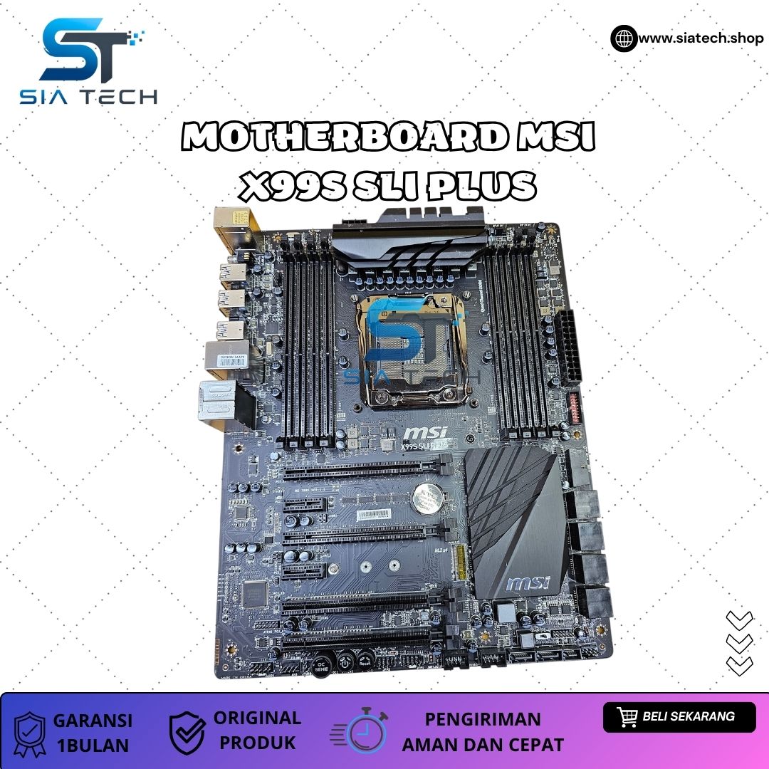 SIATECH-MOTHERBOAD MSI X99S SLI PLUS