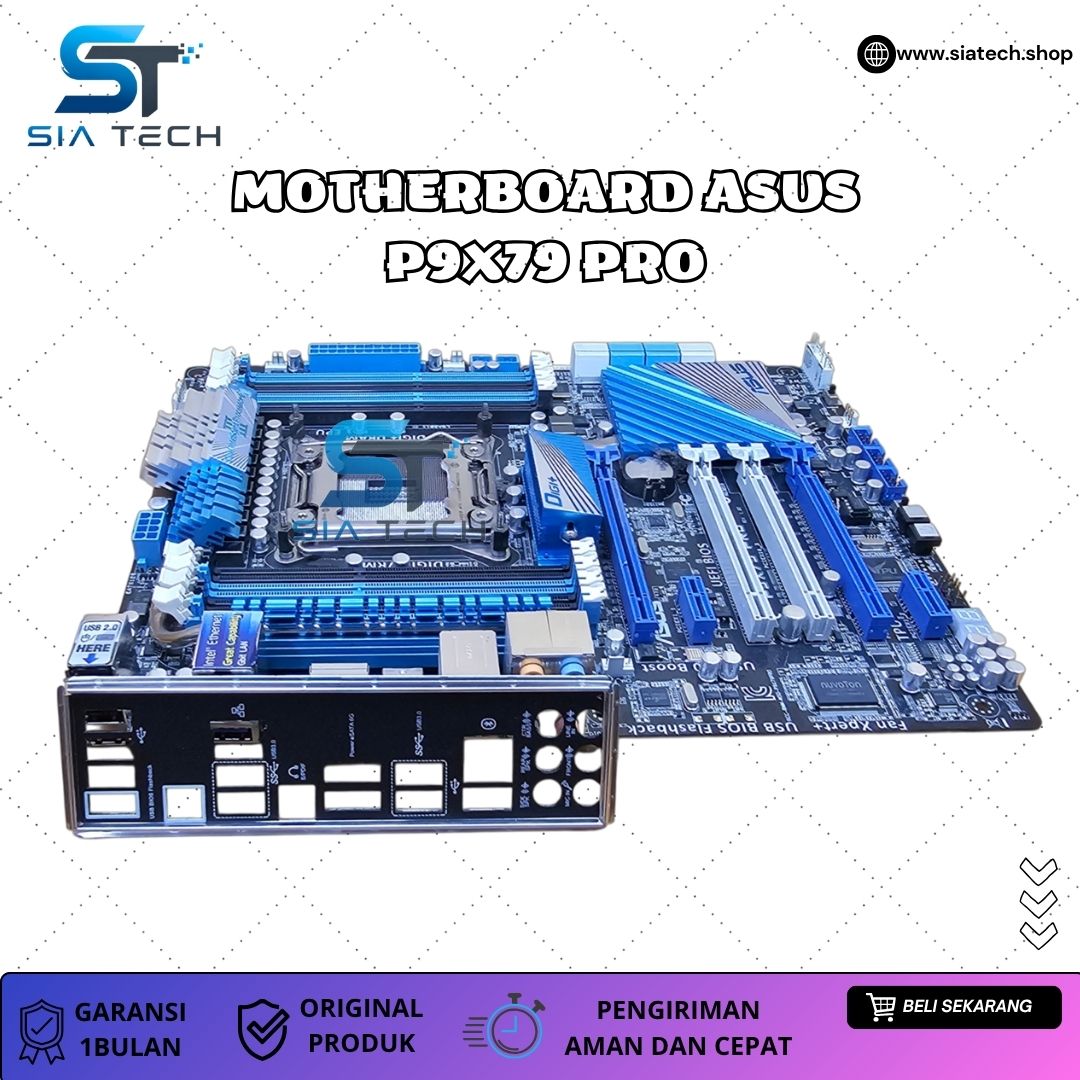 SIATECH-MOTHERBOARD ASUS P9X79 PRO - Gambar 2