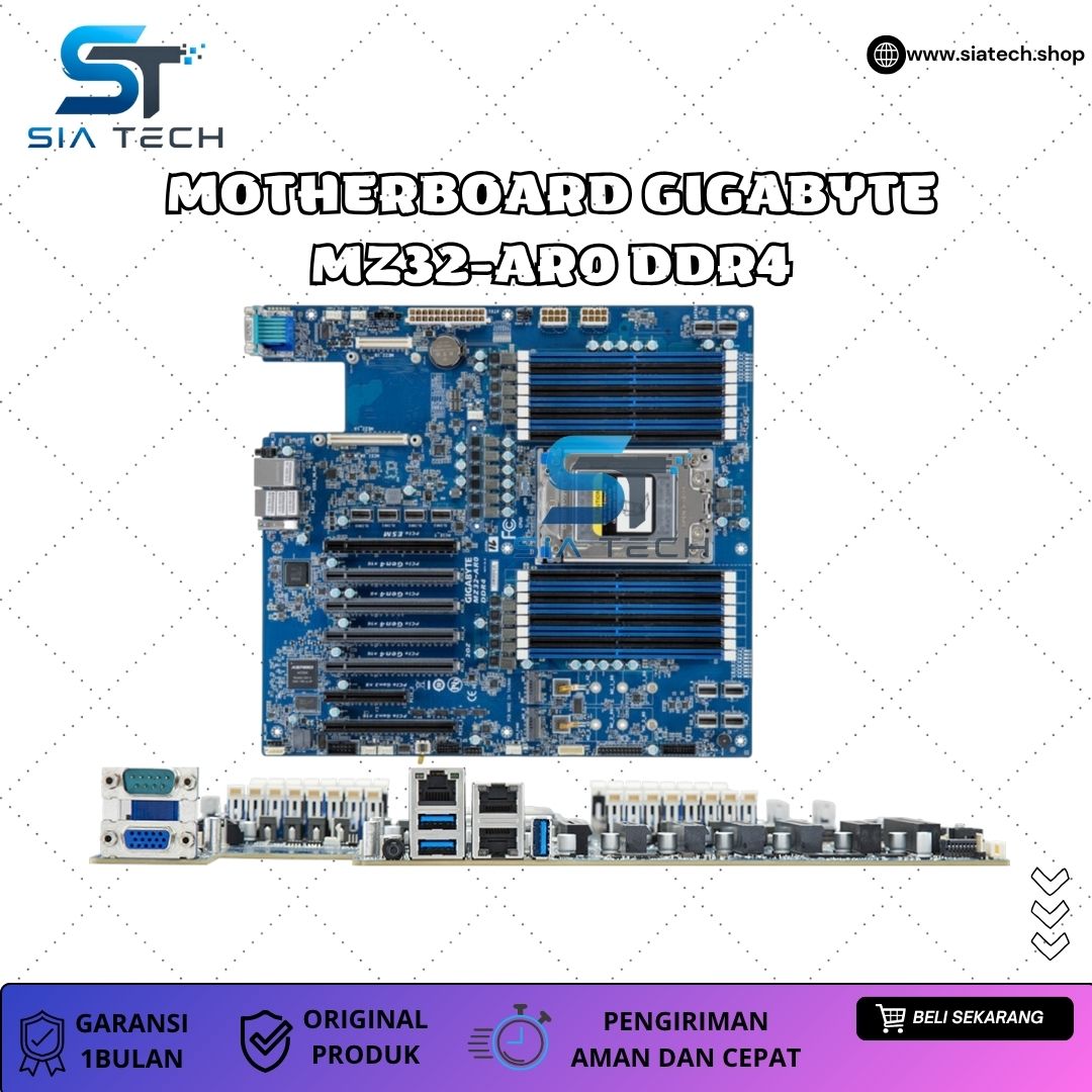 SIATECH-MOTHERBOARD GIGABYTE MZ32-AR0 DDR4 - Gambar 2