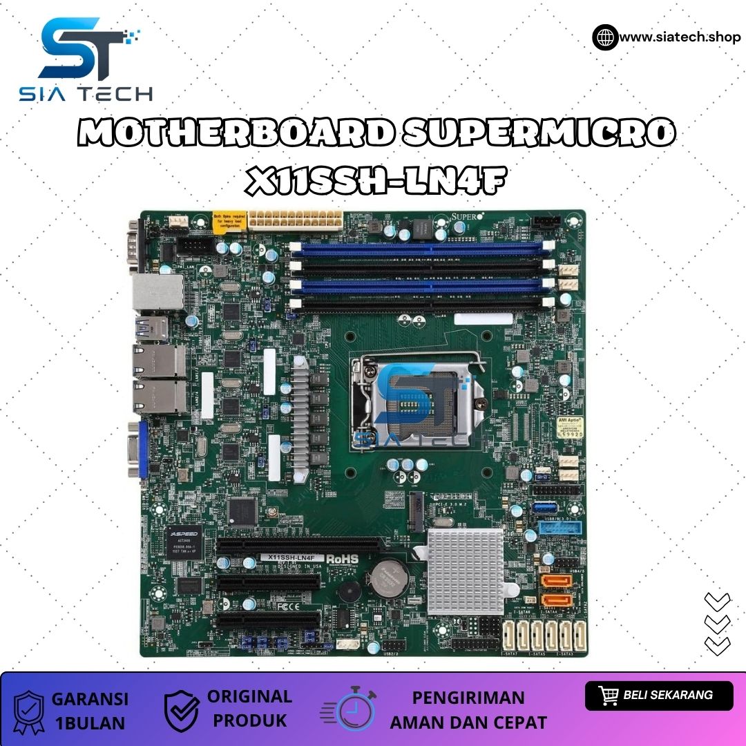 SIATECH-MOTHERBOARD SUPERMICRO X11SSH-LN4F