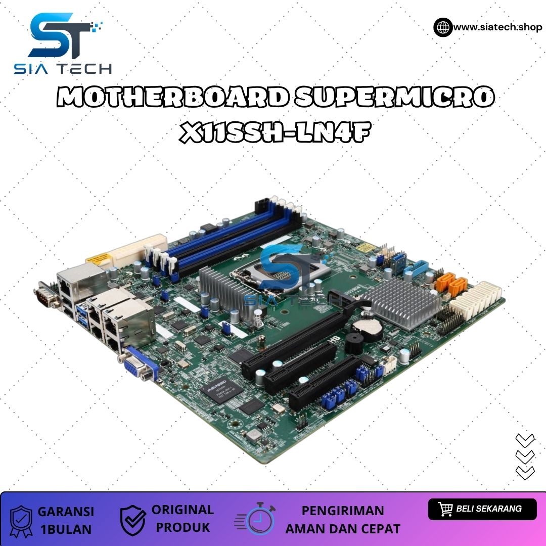 SIATECH-MOTHERBOARD SUPERMICRO X11SSH-LN4F - Gambar 2