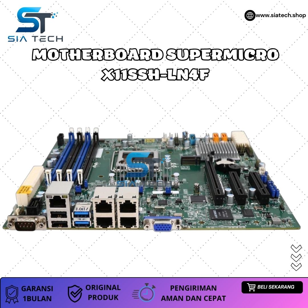 SIATECH-MOTHERBOARD SUPERMICRO X11SSH-LN4F - Gambar 3