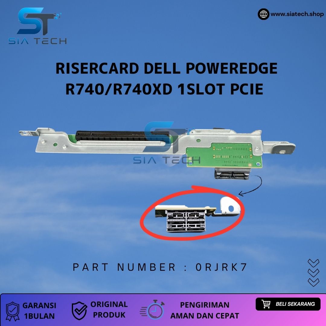 SIATECH-RISERCARD DELL POWEREDGE R740/R740XD 1SLOT PCIE 0RJRK7