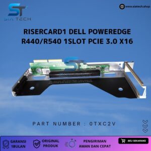 SIATECH-RISERCARD1 DELL POWEREDGE R440/R540 1SLOT PCIE 3.0 X16 0TXC2V + CAGE 0RHWXM