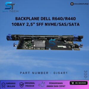 SIATECH-BACKPLANE DELL R640/R440 10BAY 2,5" SFF NVME/SAS/SATA 0J54R1